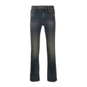 Blå Stonewashed Jeans Ss22