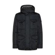 Urban Field Jacket med Pelskrage