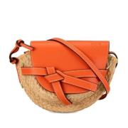 Pre-owned Raffia shoulder-bags