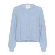 Myk Chambray Strikkegenser Ninellpw Stil