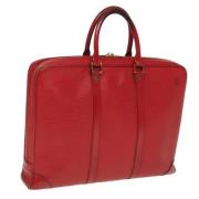 Pre-owned Leather briefcases