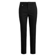 Double Faced Stretch Cotton Pants