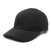 Svart Baseball Cap med Brodert Logo