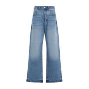 Blå Wide Leg Jeans