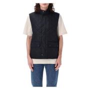 Navy Quiltet Ermeløs Gilet Aw24