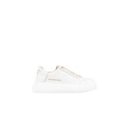 Beige Hvit Dame Sneakers