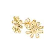 Pre-owned Yellow Gold earrings