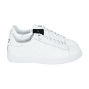 Hvite Sneakers Basic Stil