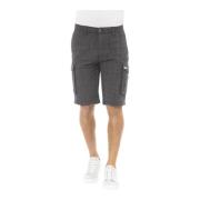 Cargo Bermuda Shorts - Ikke-uniform Stoff