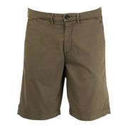 Militærgrønn Chino Bermuda Shorts