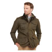 Grønn Barbour Ogston Wax Yttertøy