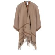 Kamelull Poncho Hilde Brun Logo