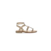 Sporty Lær Sandal - Precious Skin