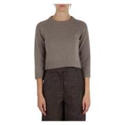 Cashmere Cropped Sweater Leida