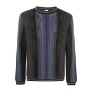 Navy Crew Neck Sweater Men