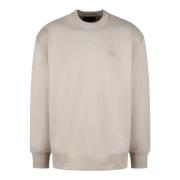 Crewneck Sweatshirt Bomull Ss24 Oversized Passform