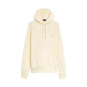 Beige Bomull Regular Fit Sweatshirt