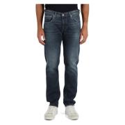 Straight Fit Jeans Fem Lommer Grover