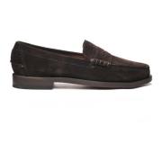 Mørkebrune Penny Loafers