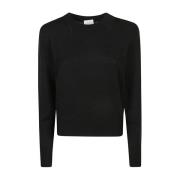 Svart Sweatshirt Aw24 Dameklær