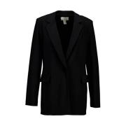 Svart Blazer for Kvinner