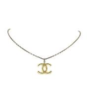 Pre-owned Metal chanel-jewelry