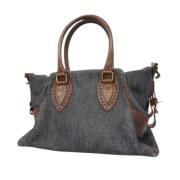 Pre-owned Denim fendi-bags