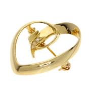 Pre-owned Yellow Gold brooches