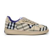 Vintage Check Sneakers med Gummisåle