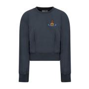 Mørk Grå Crewneck Sweatshirt