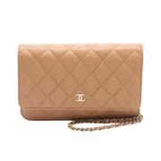 Pre-owned Leather chanel-bags