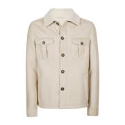 Shearling Overshirt Jakke