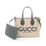 Pre-owned Canvas gucci-bags