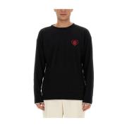 Logo Jersey Regular Fit Sweater