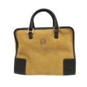 Pre-owned Suede handbags