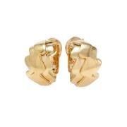 Pre-owned Yellow Gold earrings