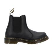 Svart Lær Chelsea Boot 2976