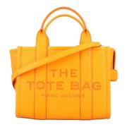 Tangerine Mini Tote Skinn Håndveske