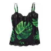 Silke Philodendron Print Camisole Undertøy