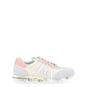 Lucy Beige og Rosa Sneaker