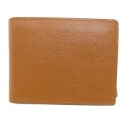 Pre-owned Leather wallets