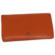 Pre-owned Leather wallets