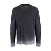 Kabelstrikket Pullover Sweater