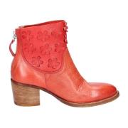 Ankleboots i skinn - Vintage