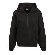 Svart Hoodie Camionneur Sweaters