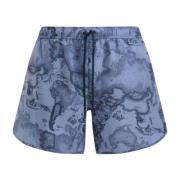 Geo Color Denim Kort Boxer