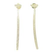 Pre-owned White Gold earrings