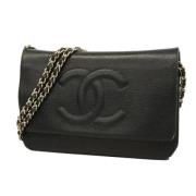 Pre-owned Leather chanel-bags