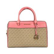 Tea Rose Signature Duffle Crossbody Veske