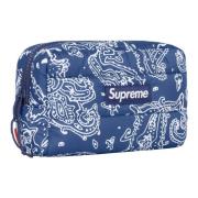 Blå Paisley Puffer Pouch Limited Edition